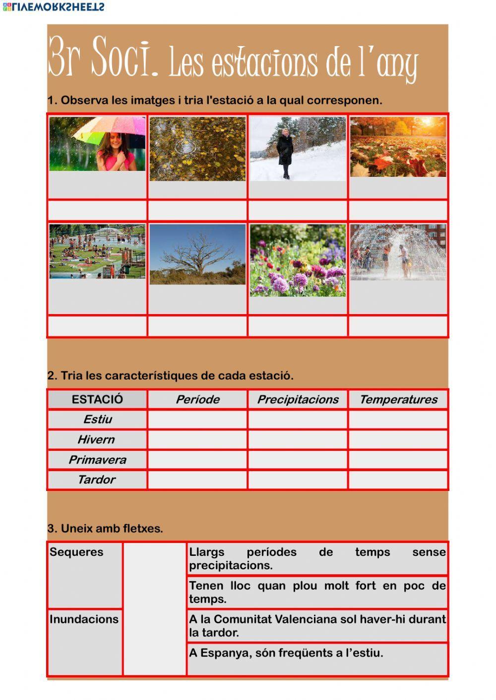 Les estacions de l'any