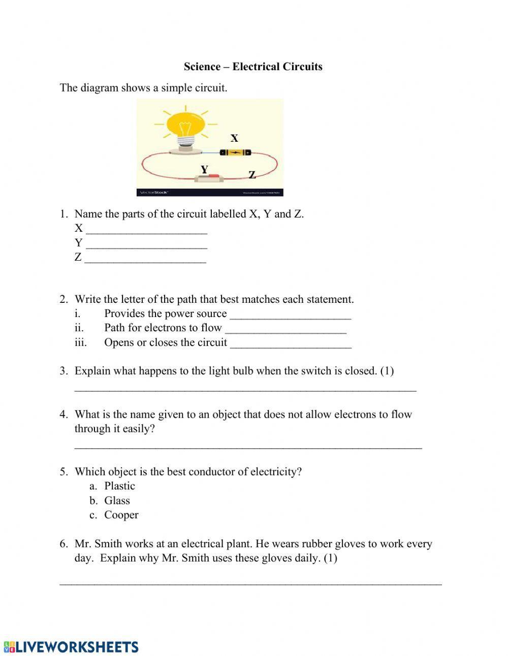 Simple Electric Circuit