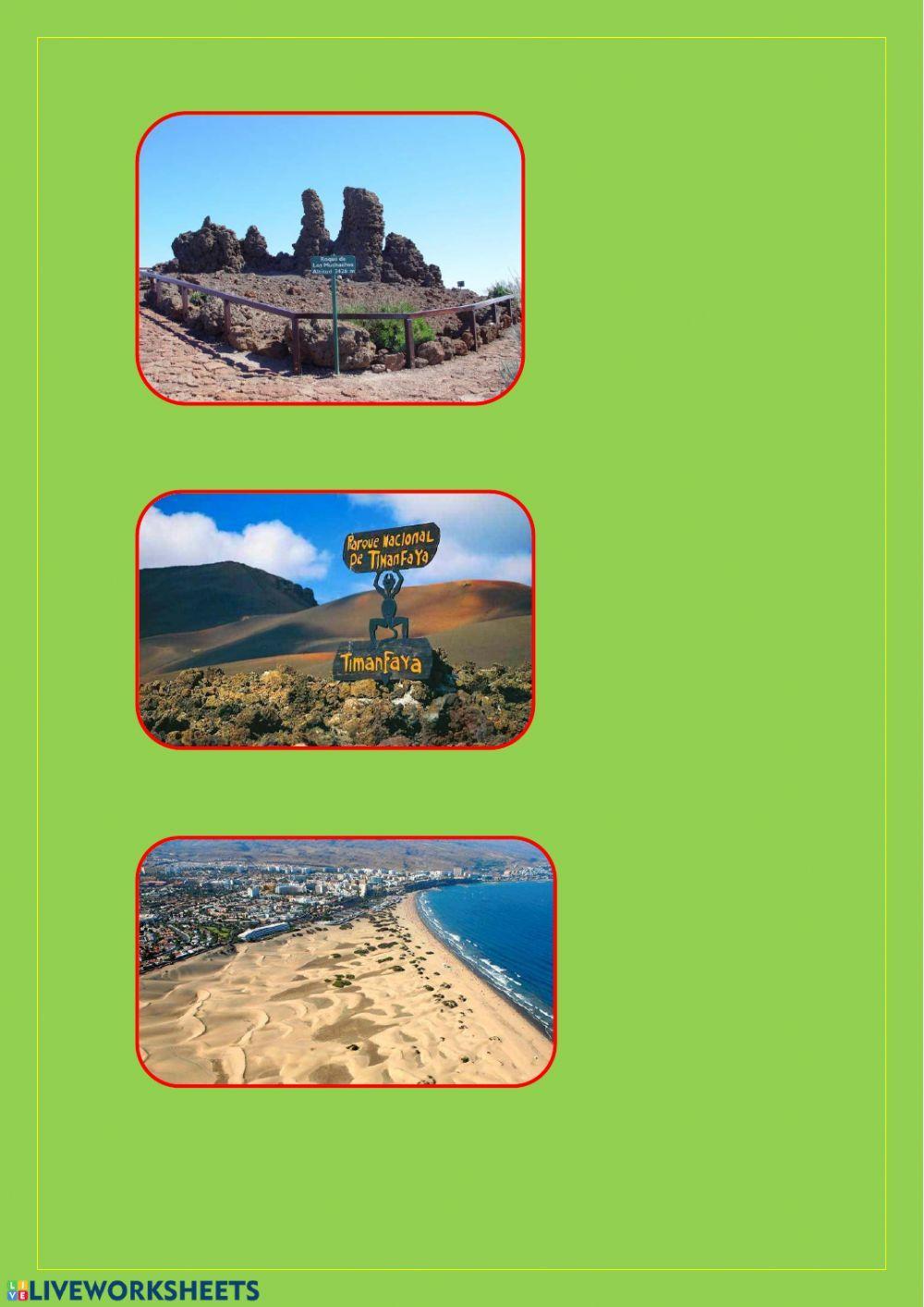 Paisajes de Canarias