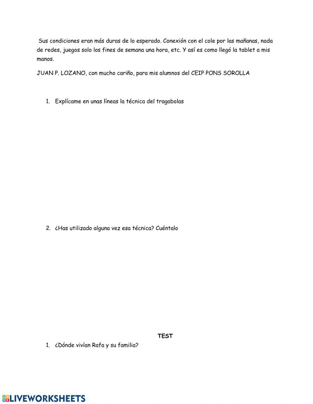 La técnica del tragabolas