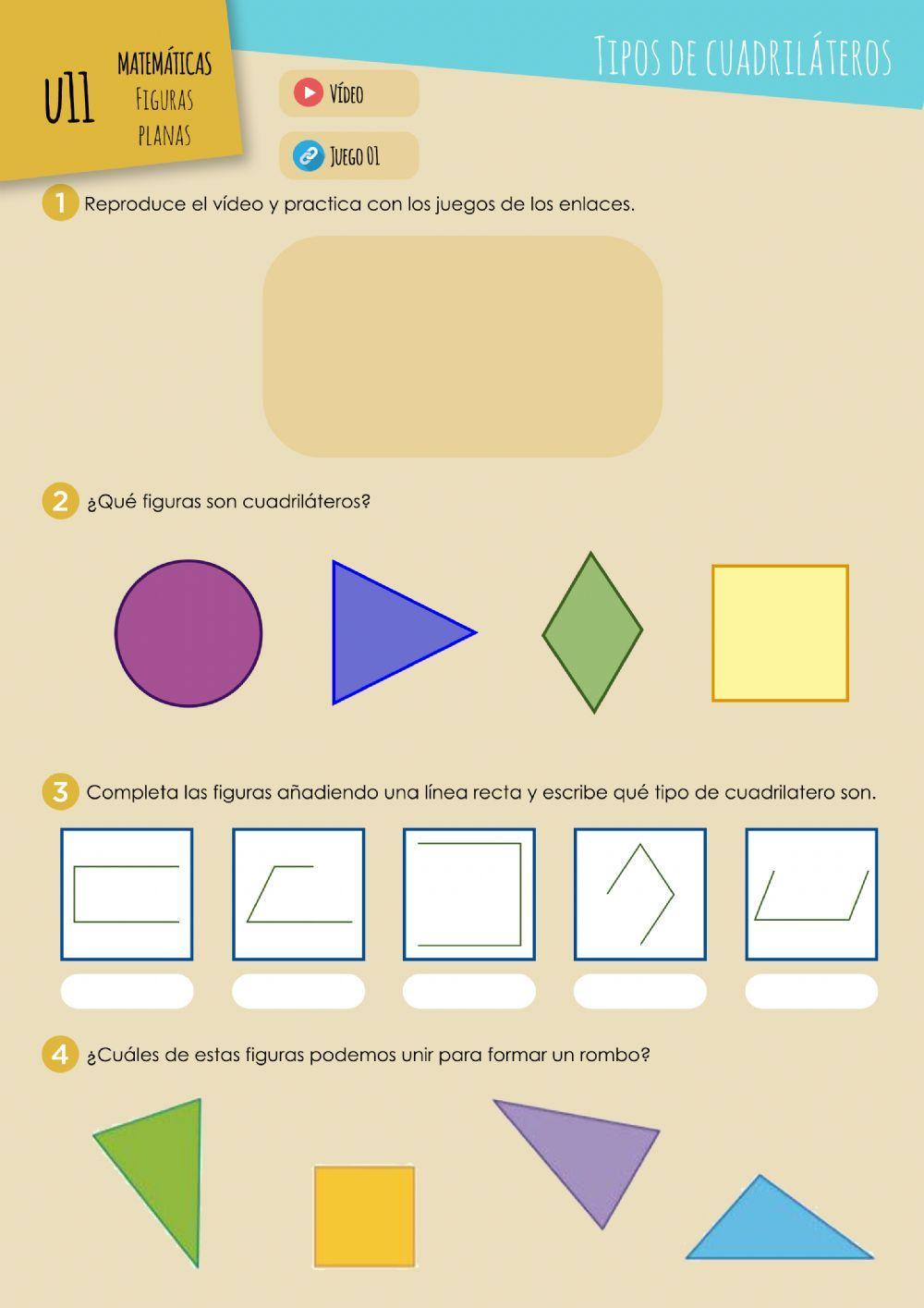 MAT U11 - Tipos de cuadriláteros