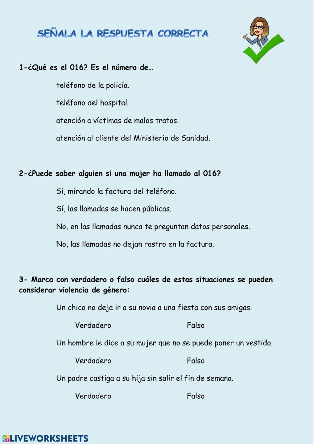 Lectura comprensiva 6º