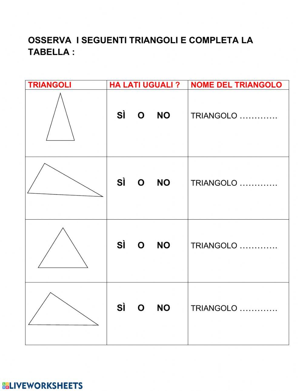 Il triangolo