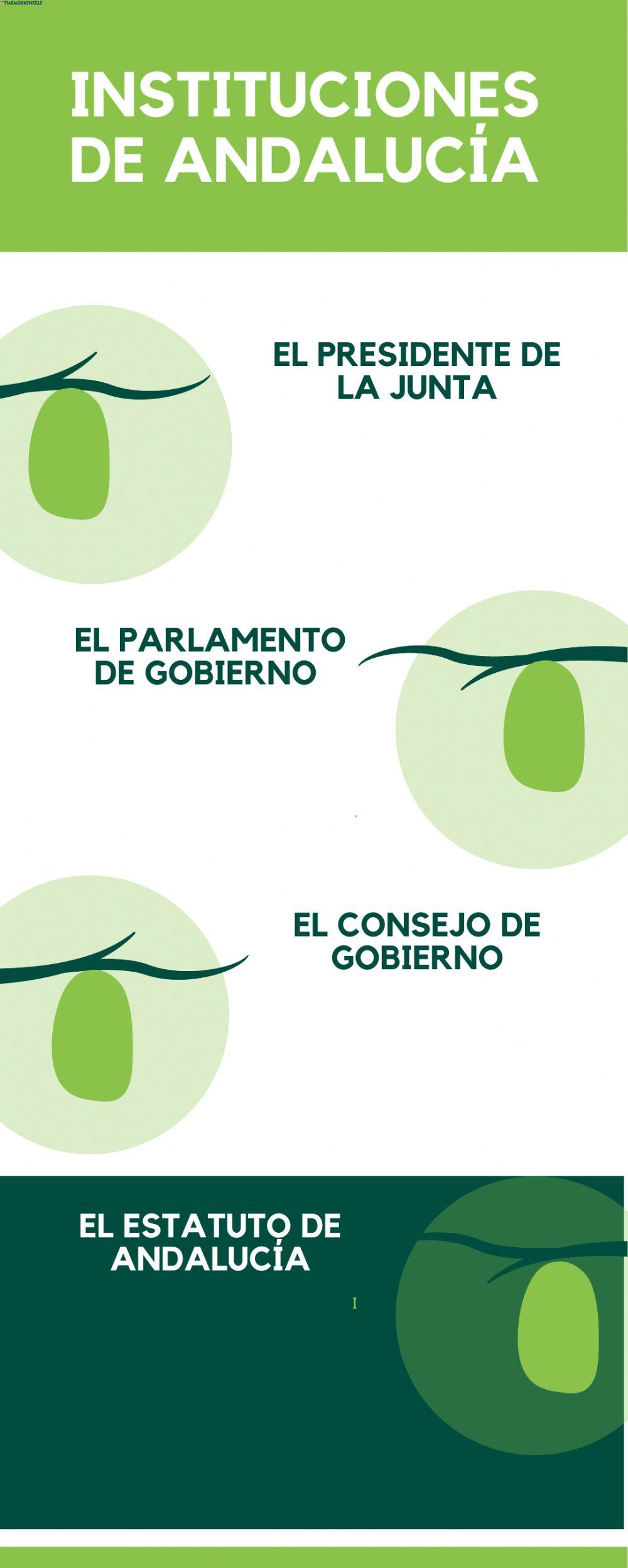 Esquema instituciones DE ANDALUCÍA