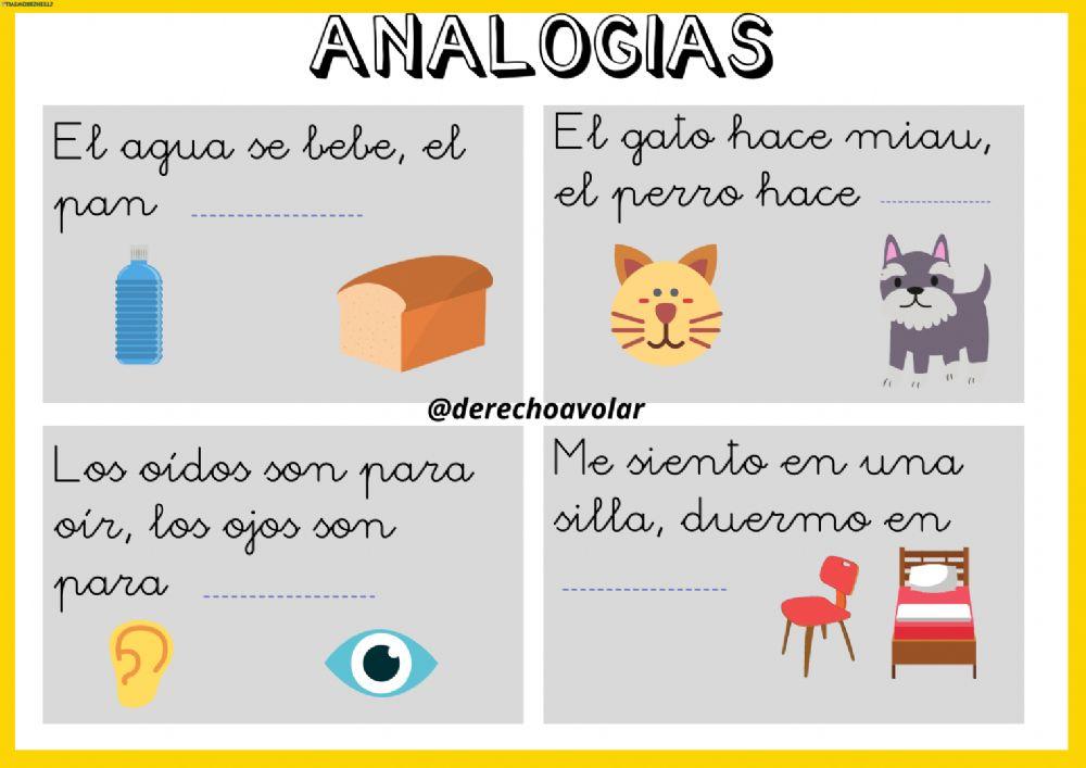 Analogías Analogías
