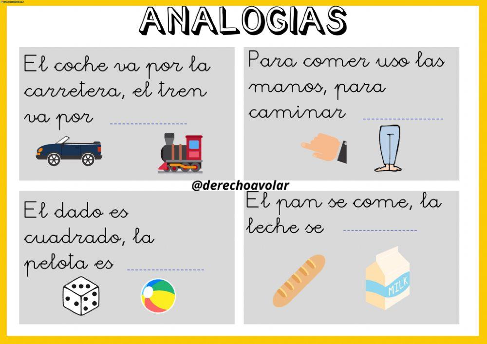 Analogías Analogías