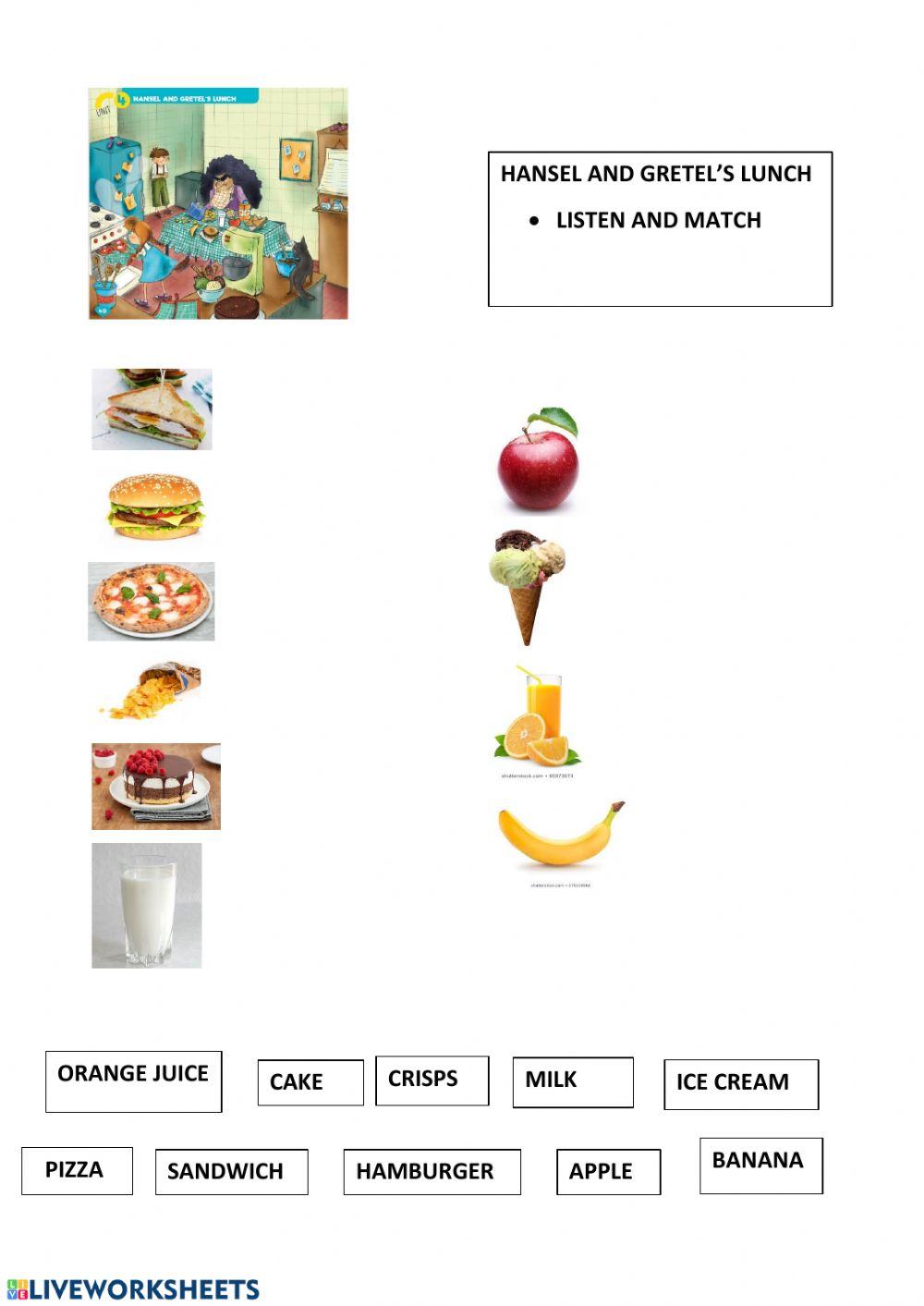 hansel and gretel's lunch