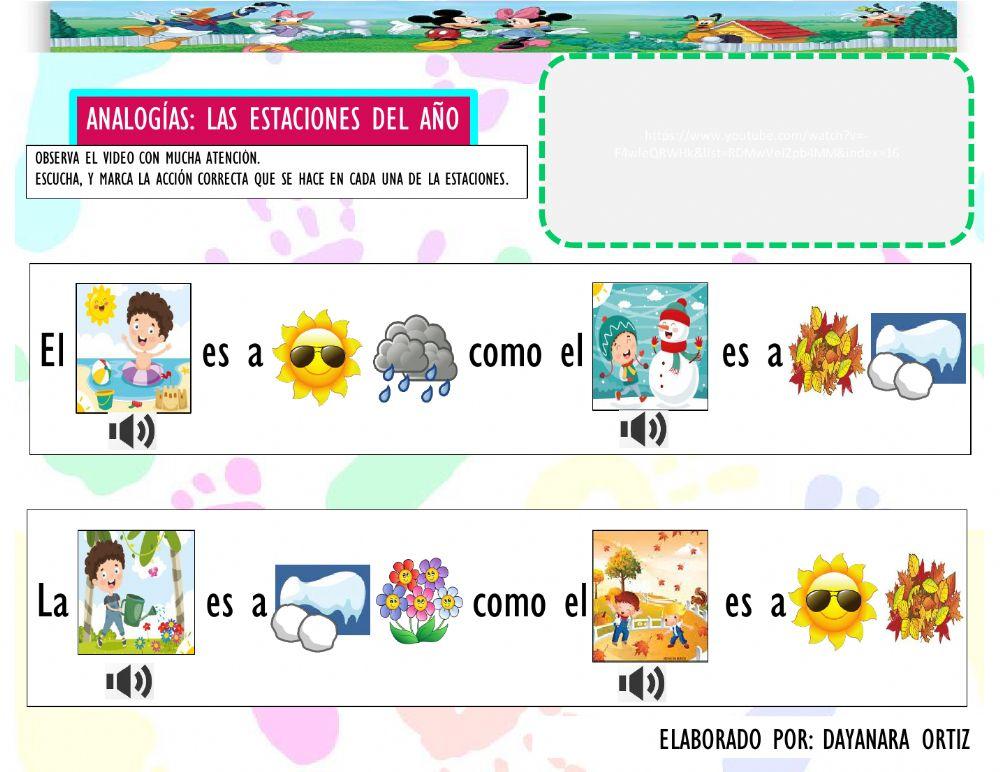 Las estaciones del año