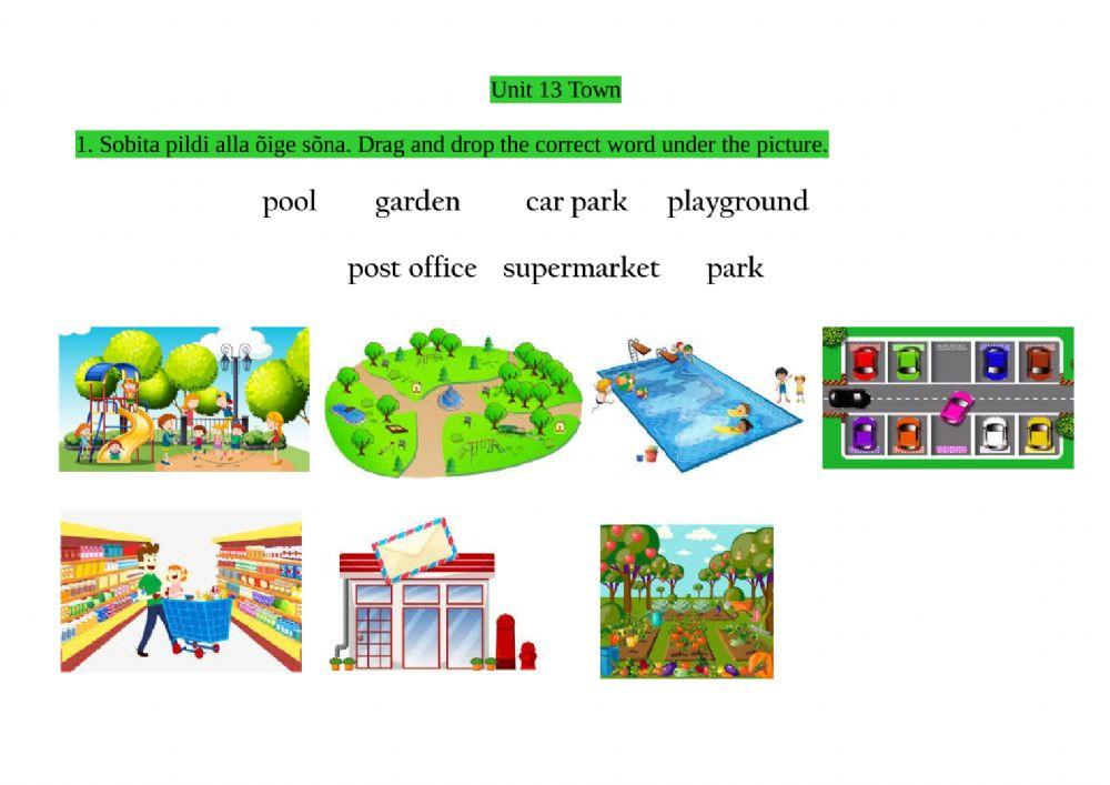 Unit 13 Town (I Love English 1)