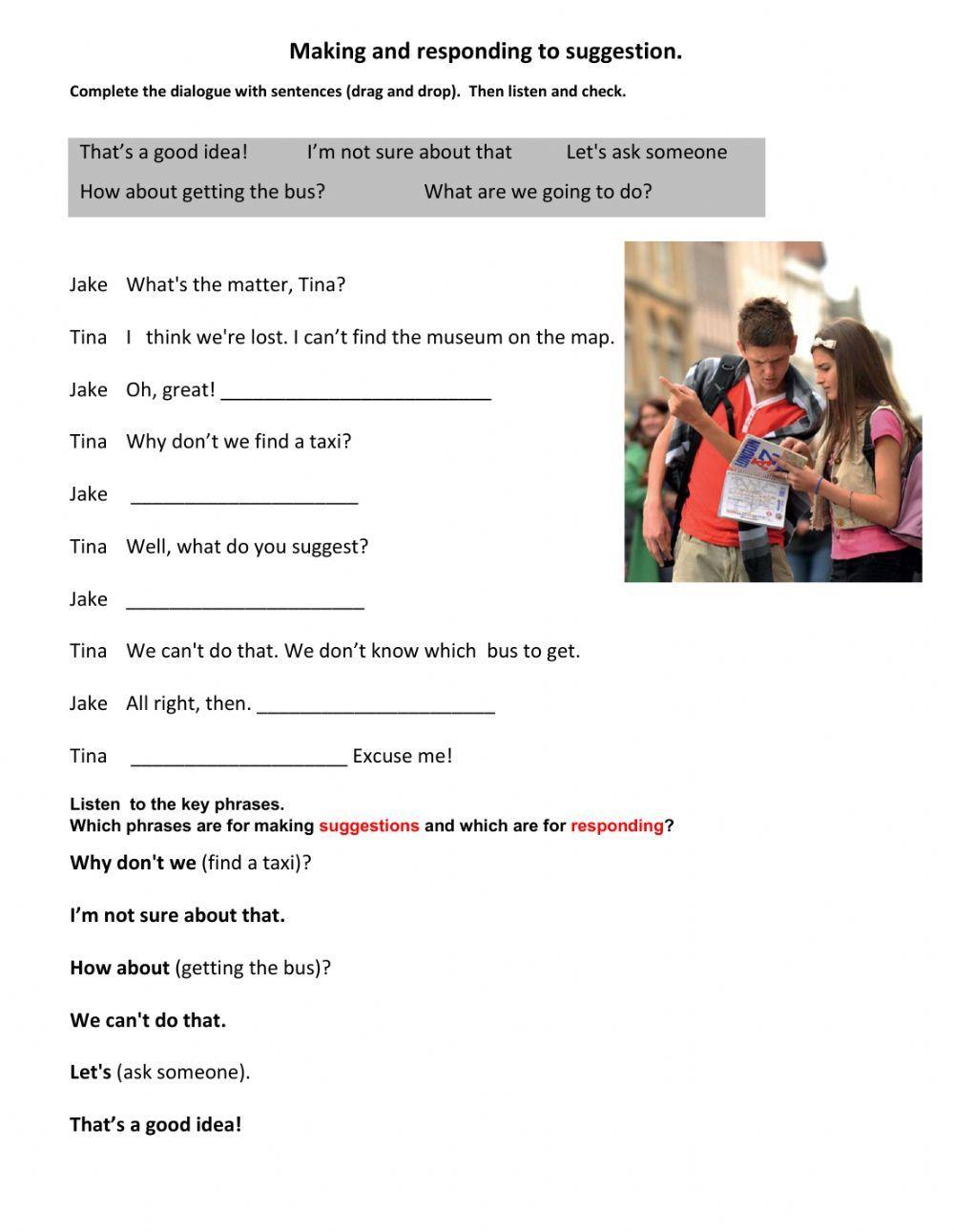 Making and responding to suggestion.EP1.Unit 8.(pg.84). Making and responding to suggestion.EP1.Unit 8.(pg.84).