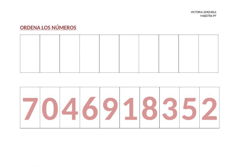 Numeración -infantil