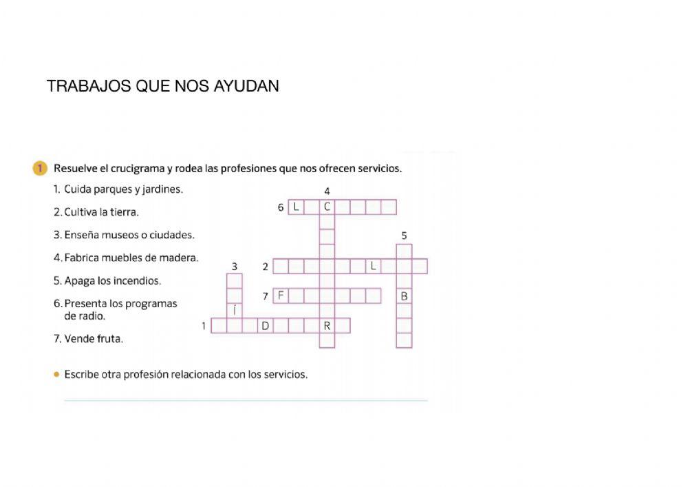 Profesiones- servicios