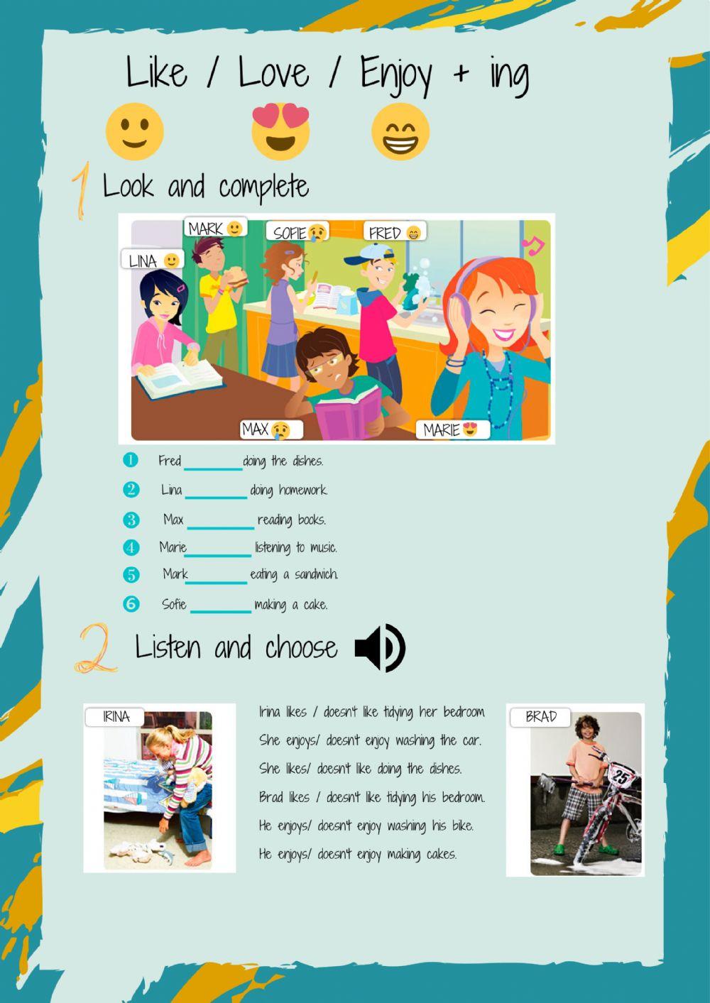 173488 | Likes and dislikes | silviagmsg