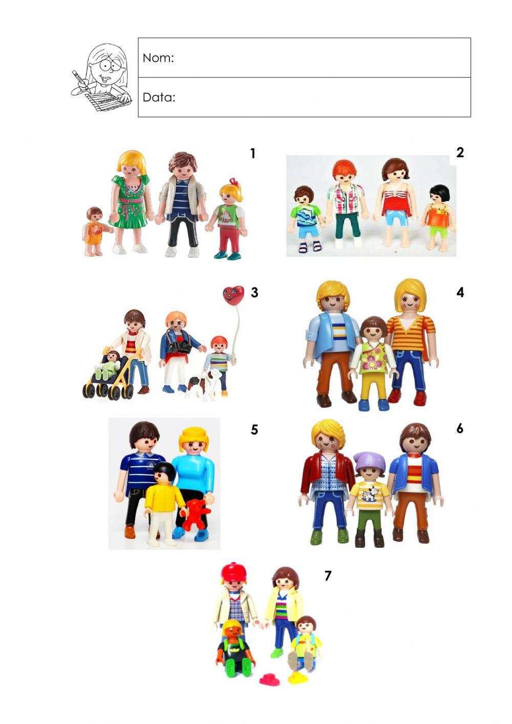 Famílies playmobil