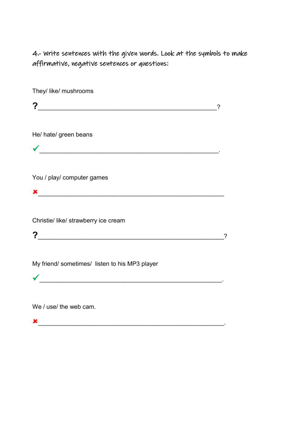 Present Simple vs Present continuous