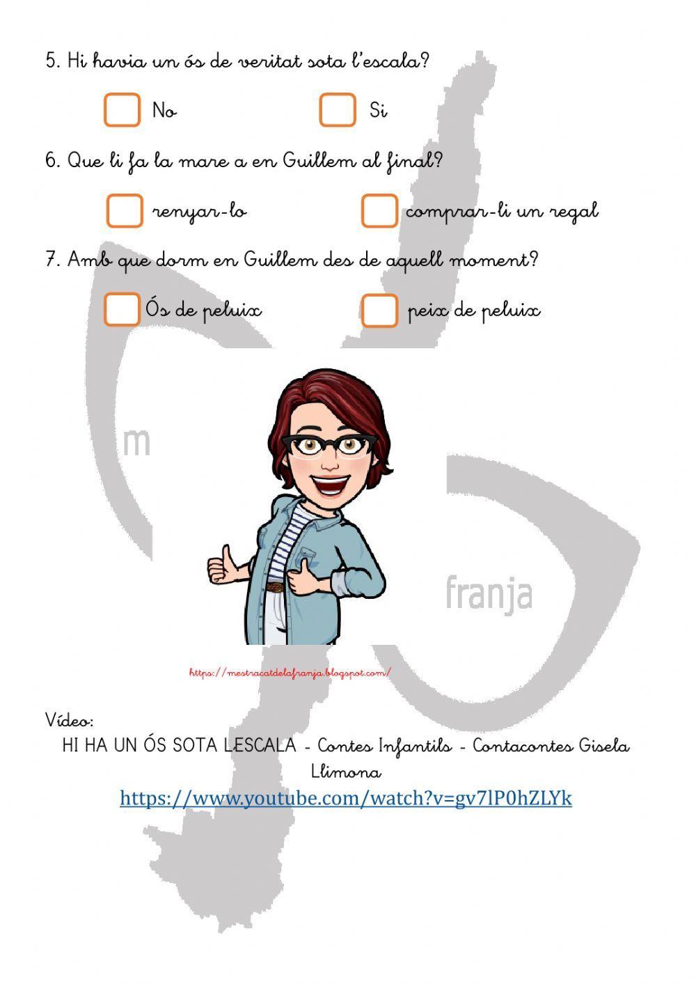 Hi ha un ós sota l'escala