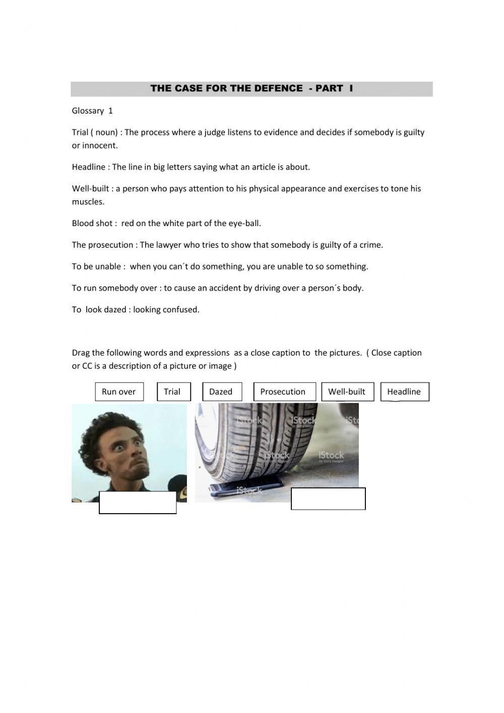 The Case for The Defence - By Graham Greene-Part I