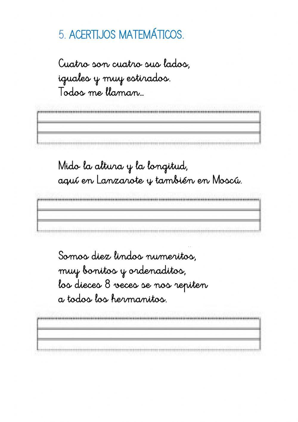 Pasatiempos matemáticos