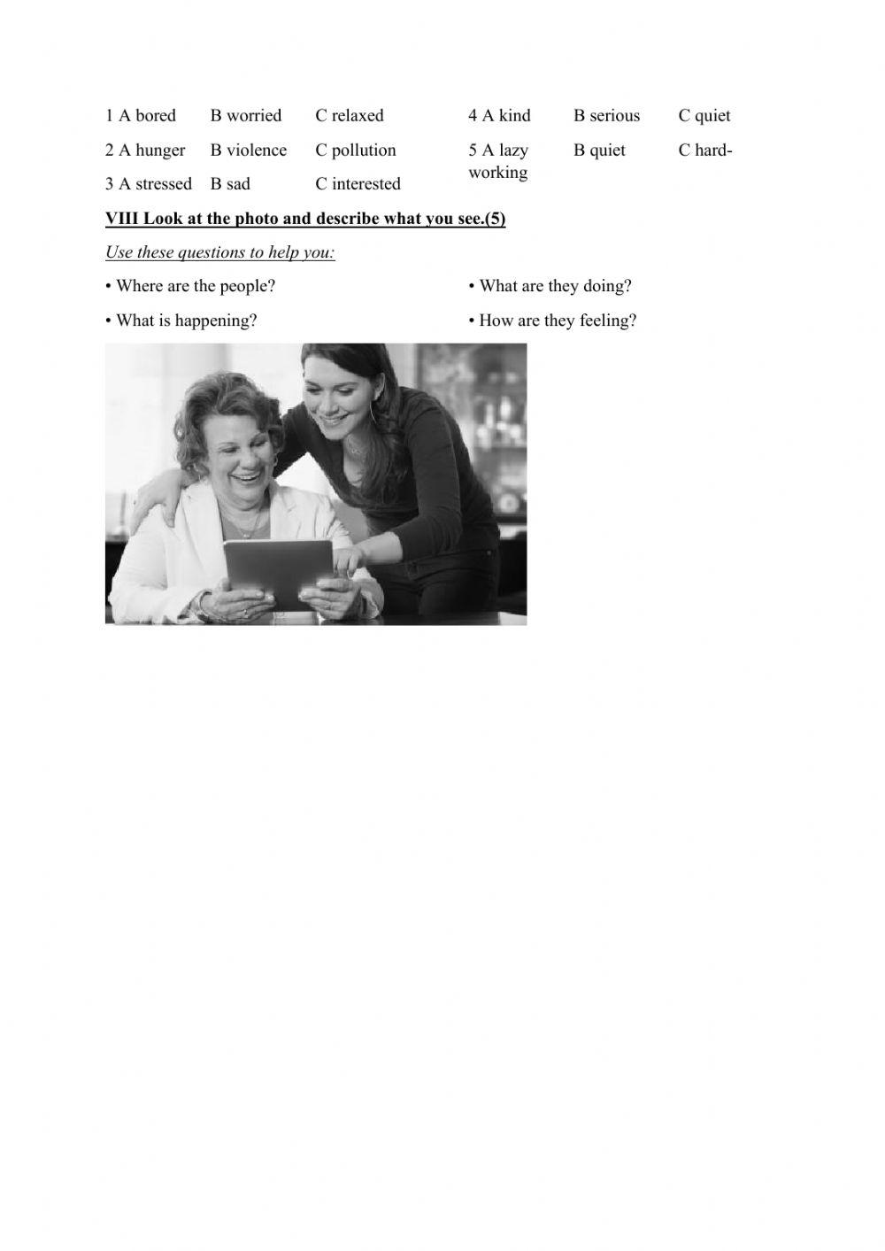 REVISION ON UNIT 8 Gateway A2