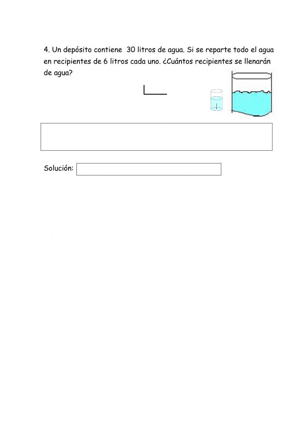 Prueba de la división