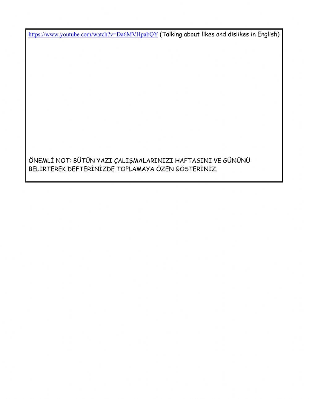 Level 5 weekly plan 24