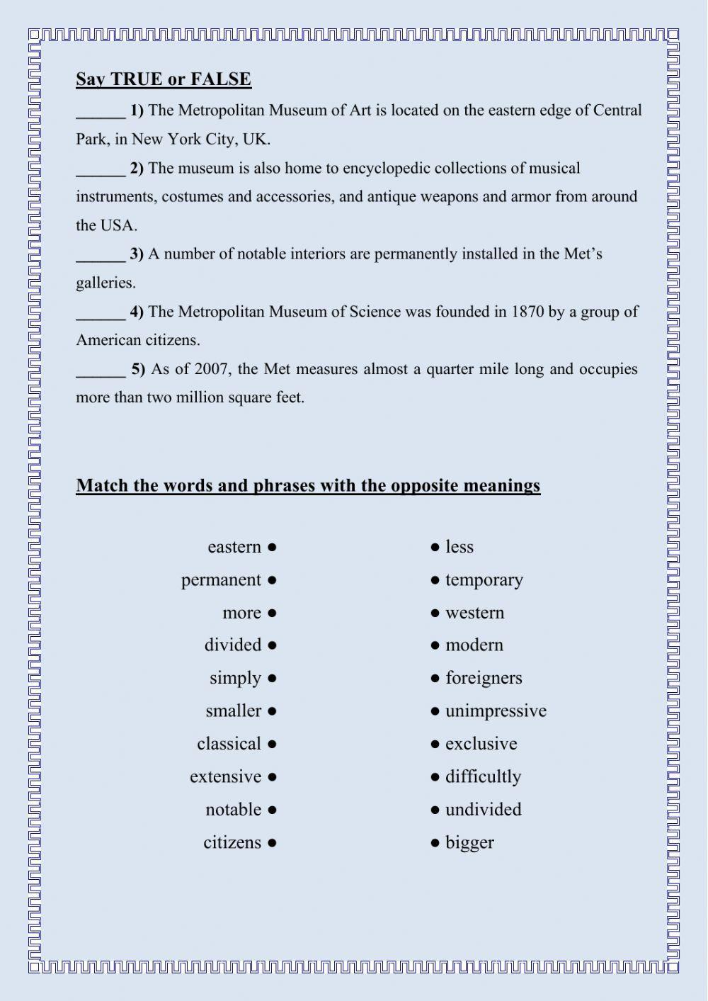 The Metropolitan Museum of Art