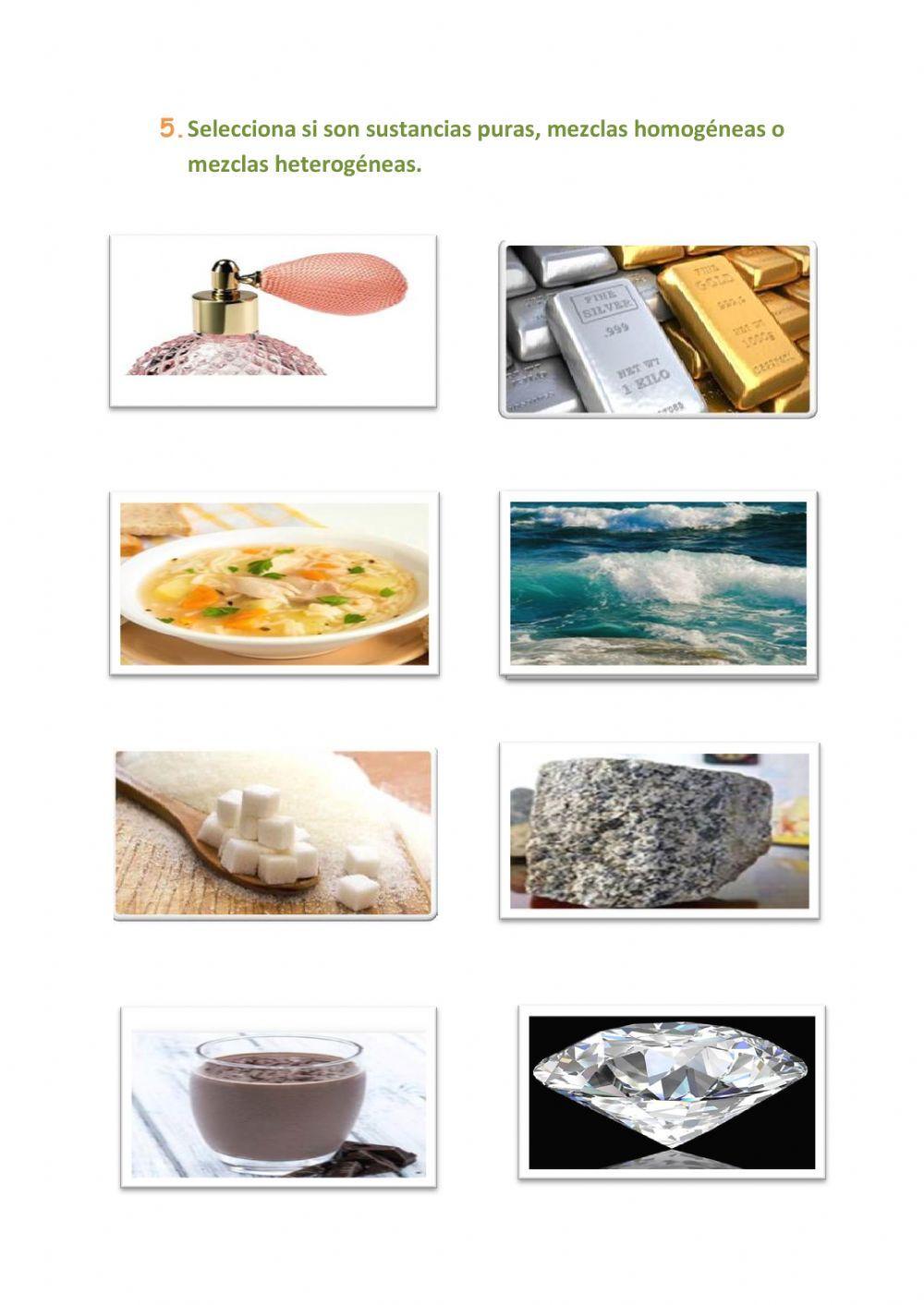 La materia y las mezclas