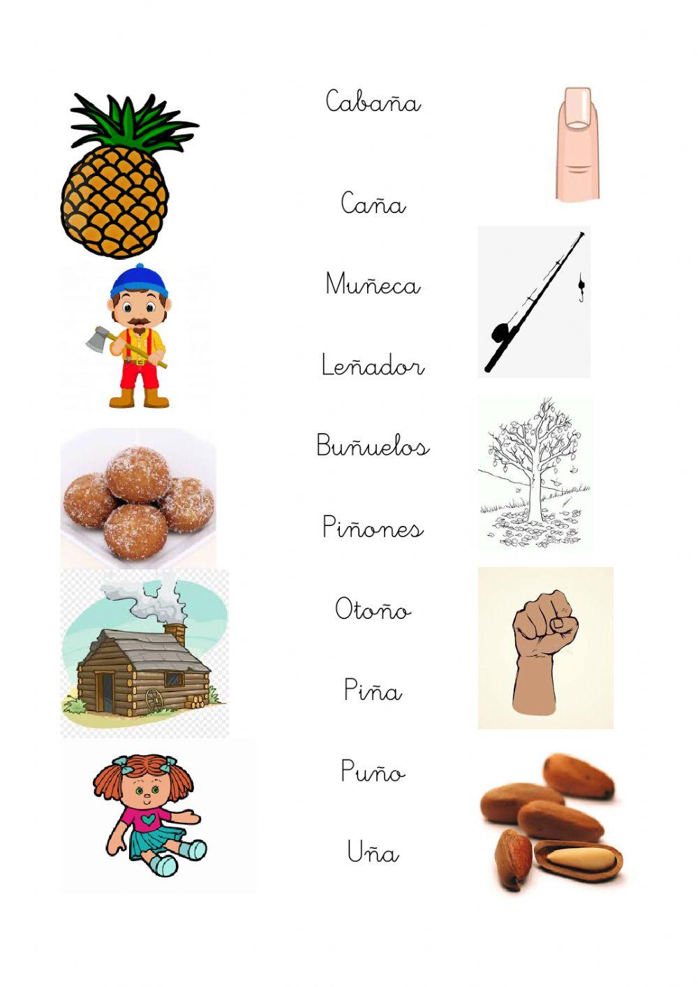 Ficha Ñ Ficha Ñ