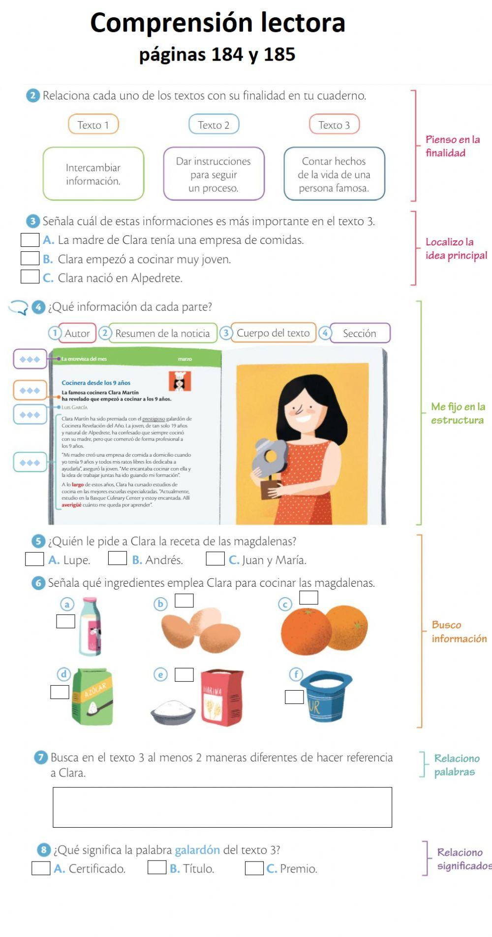 Comprensión lectora