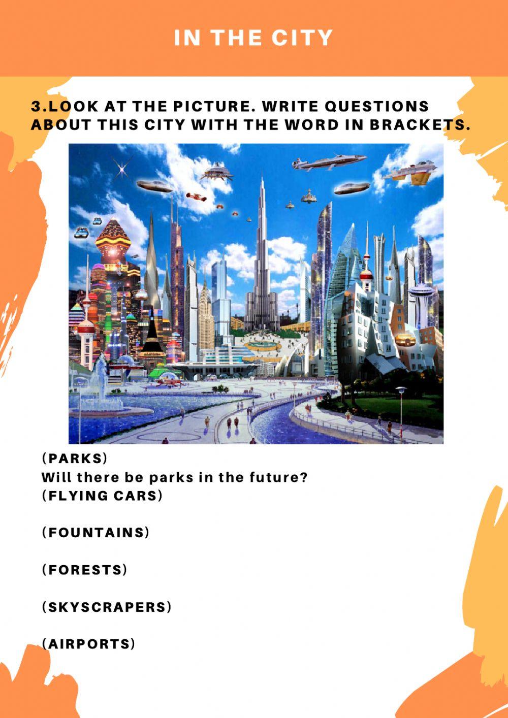 In the city In the city