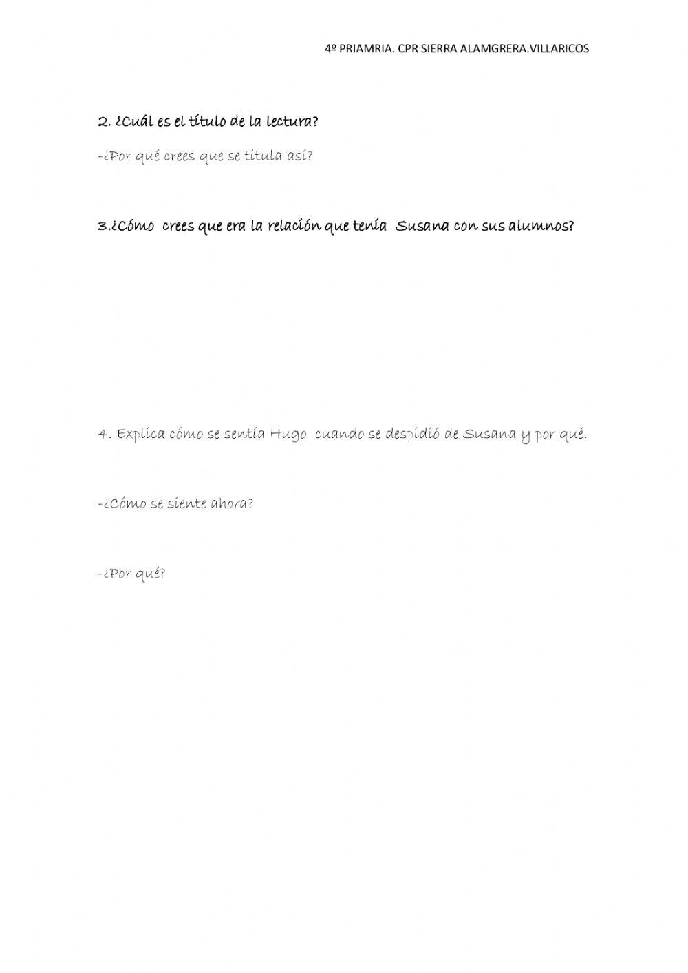 Lectura el mejor regalo para hugo