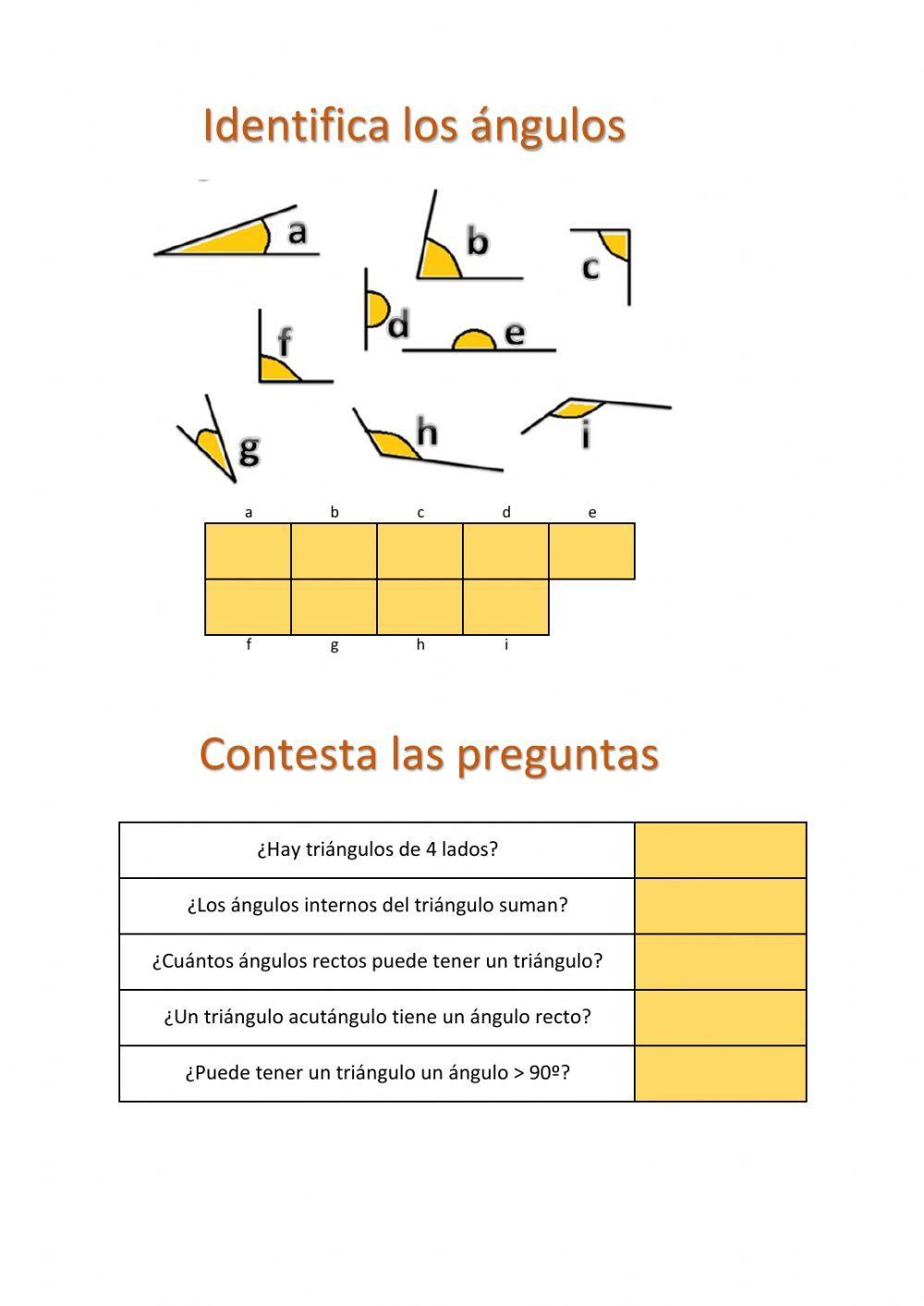 Ángulos y triángulos 2