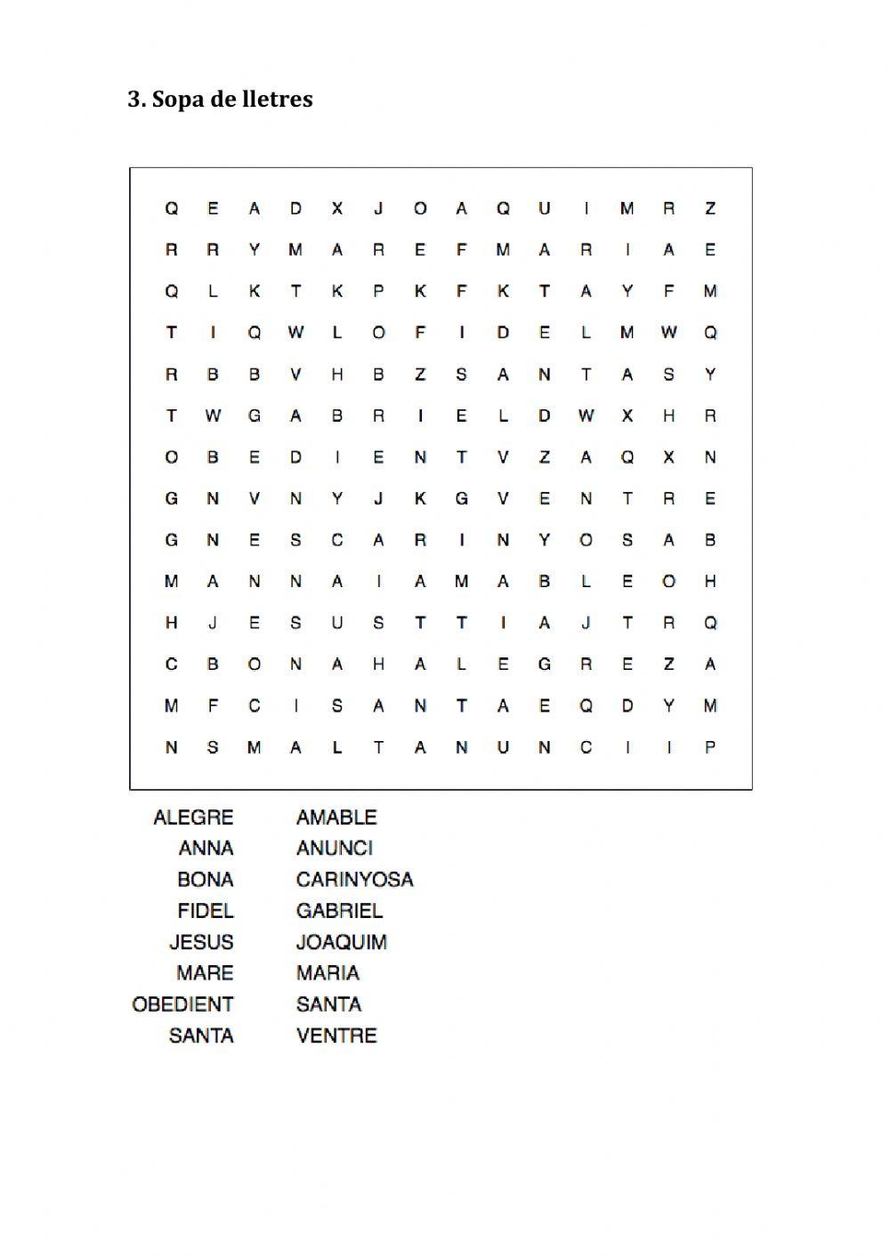 Mes de Maig - La Mare de Déu