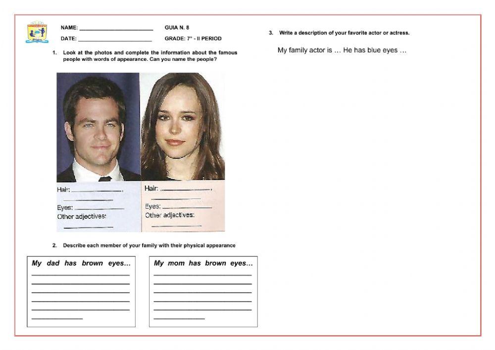 Has with he, sh… | Free Interactive Worksheets | 175573