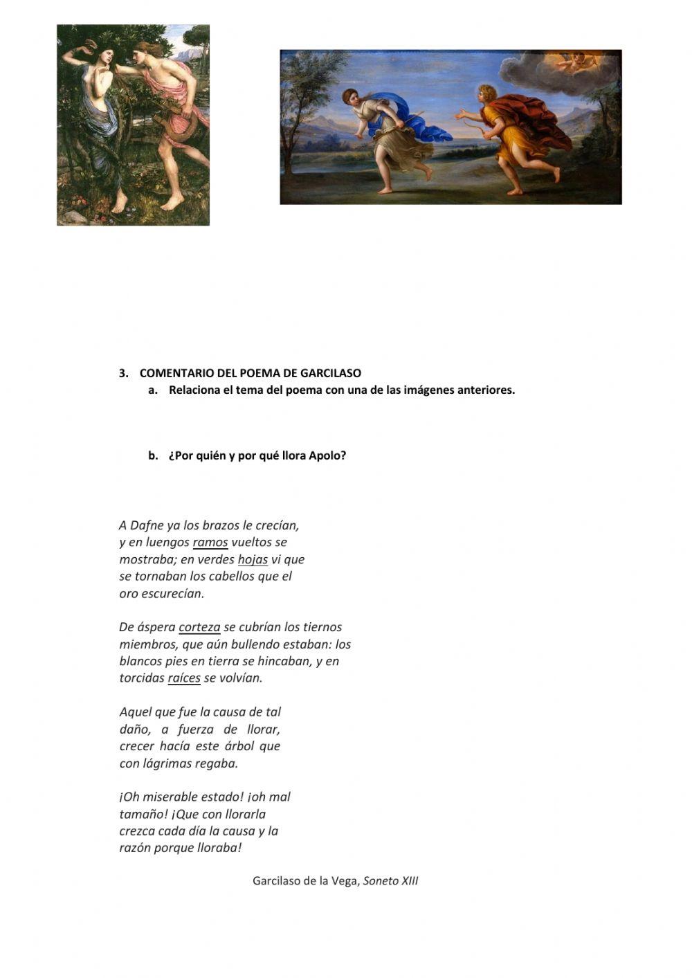 Mitos griegos. Deucalión y Pirra. Apolo y dafne