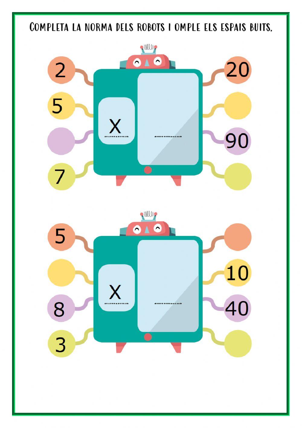 Robots multipllicadors