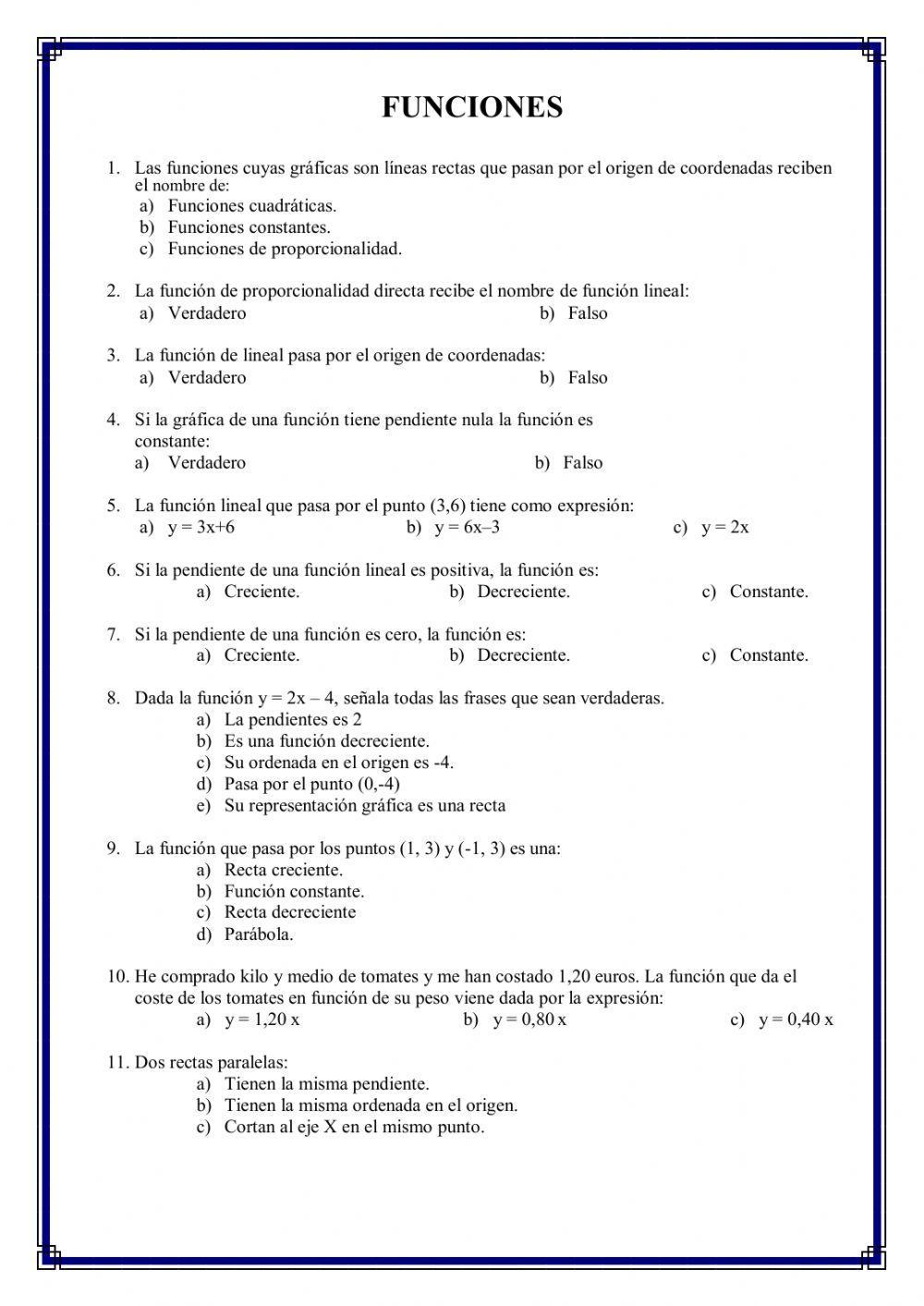 AMP-Funciones lineales