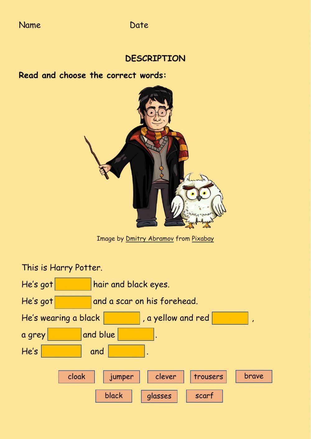 Harry Potter description