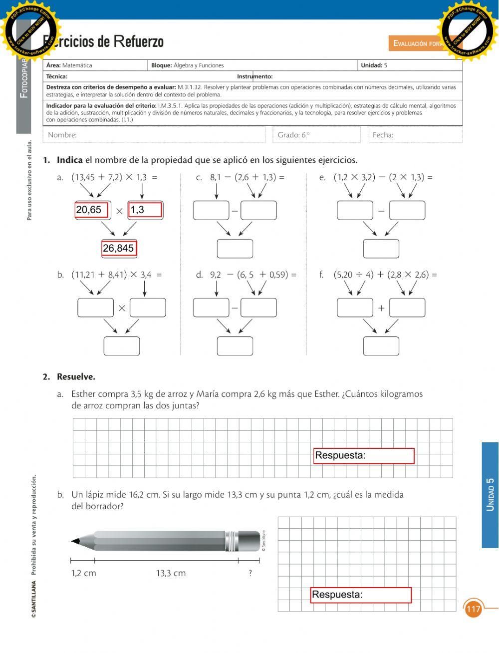 Ejercicios de Repaso