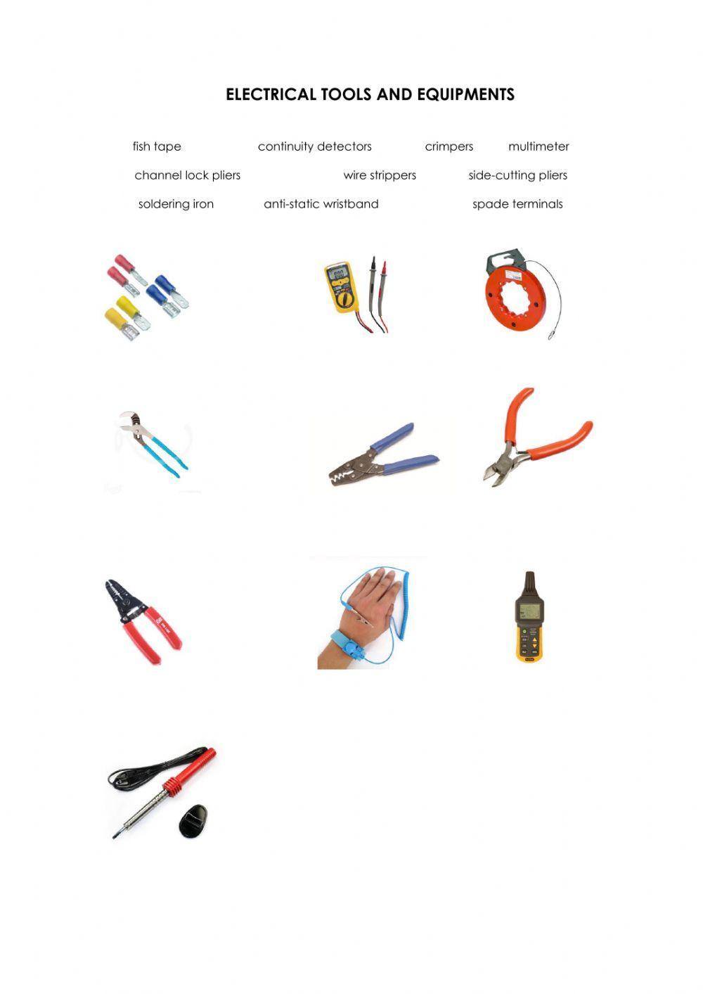 Electrical Tools and Equipment
