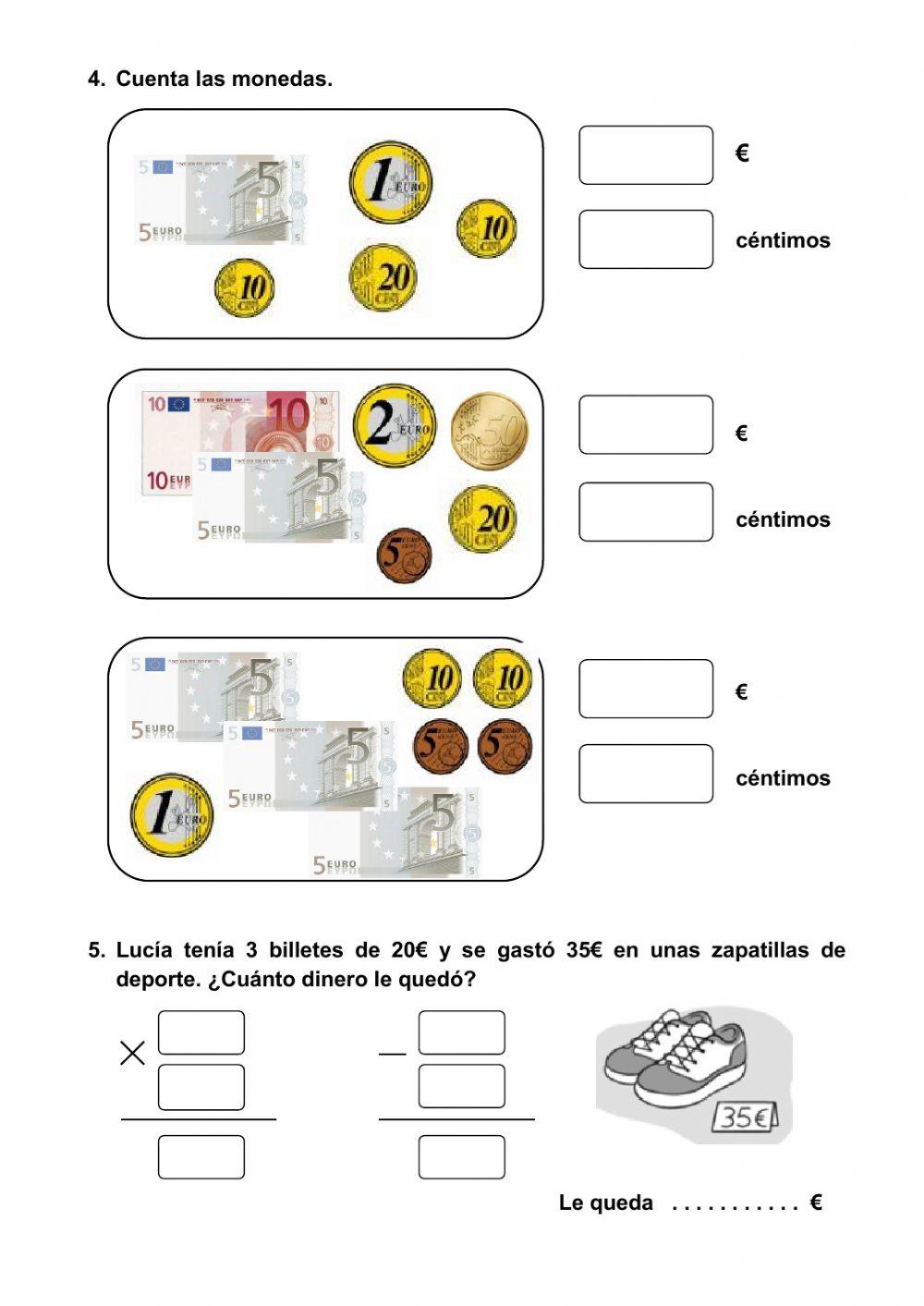 Operaciones, Euros y el doble