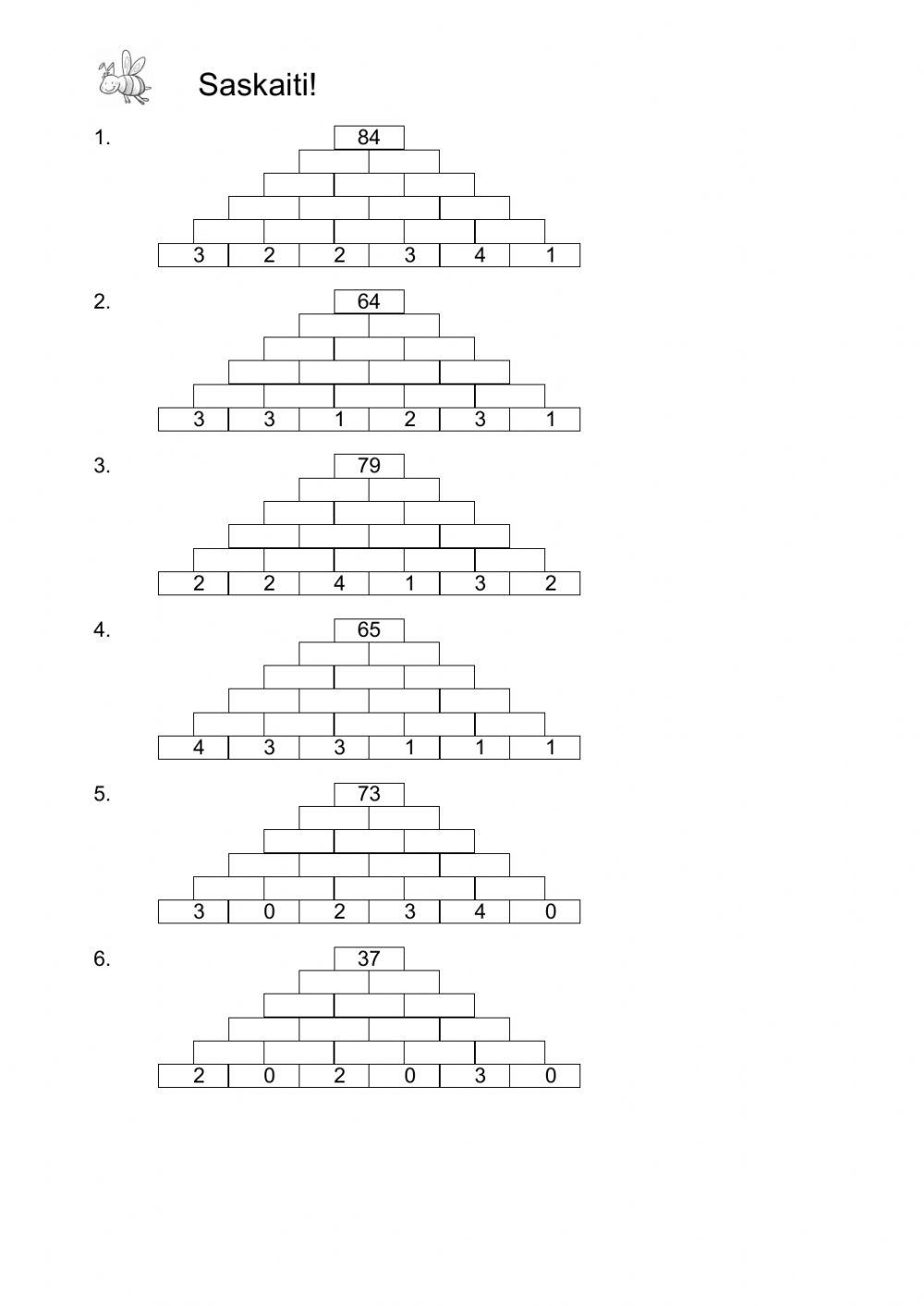 Saskaiti skaitļu kaimiņus!