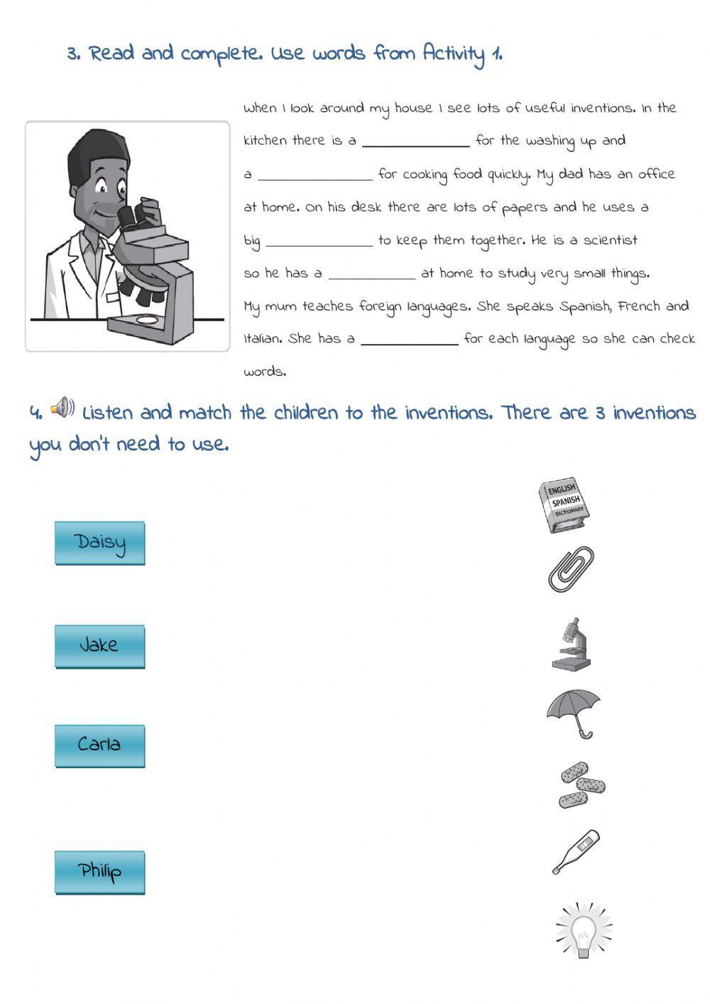 INGENIOUS INVENTIONS (vocabulary unit 5)