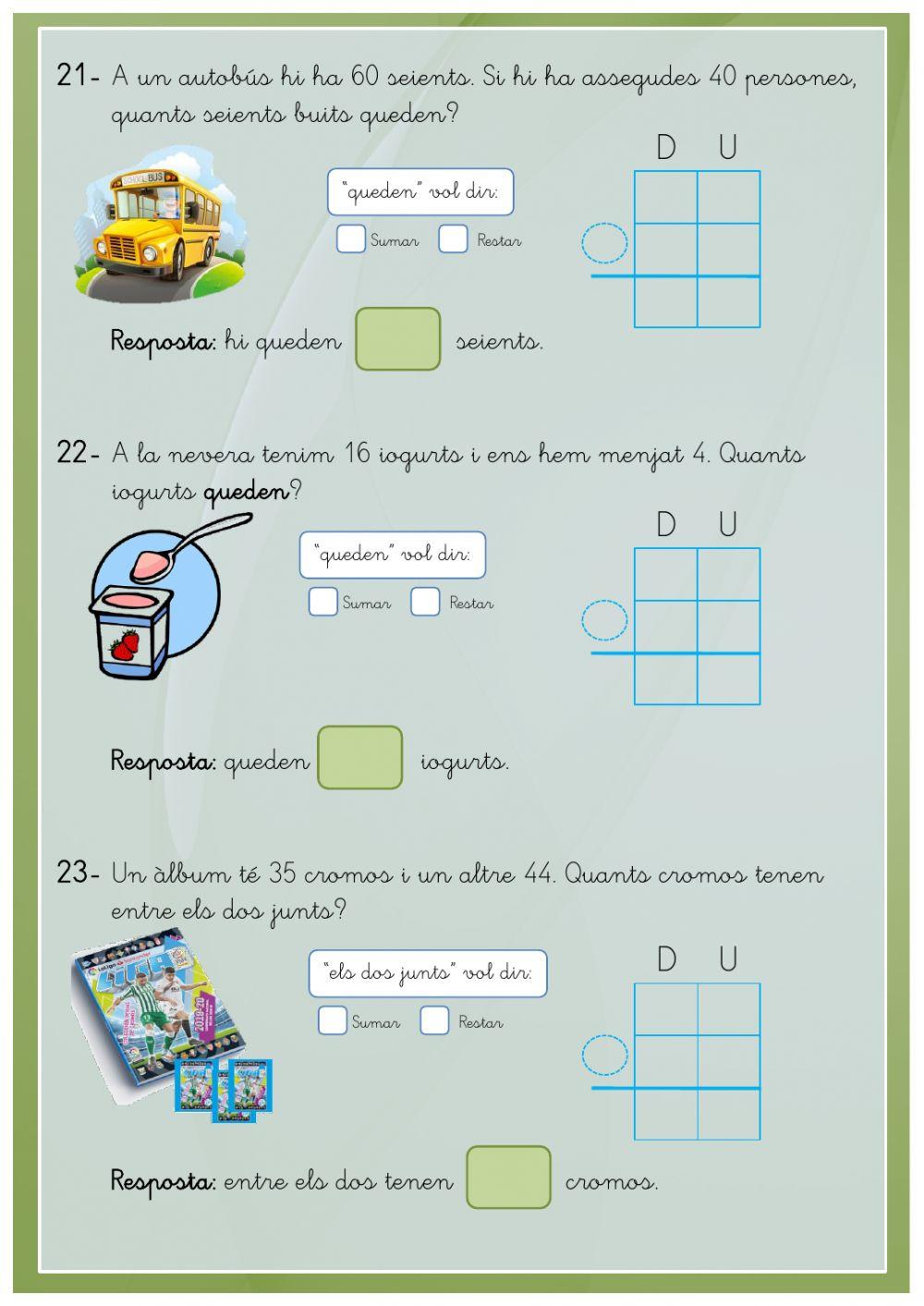 PROBLEMES 18-23 PROBLEMES 18-23