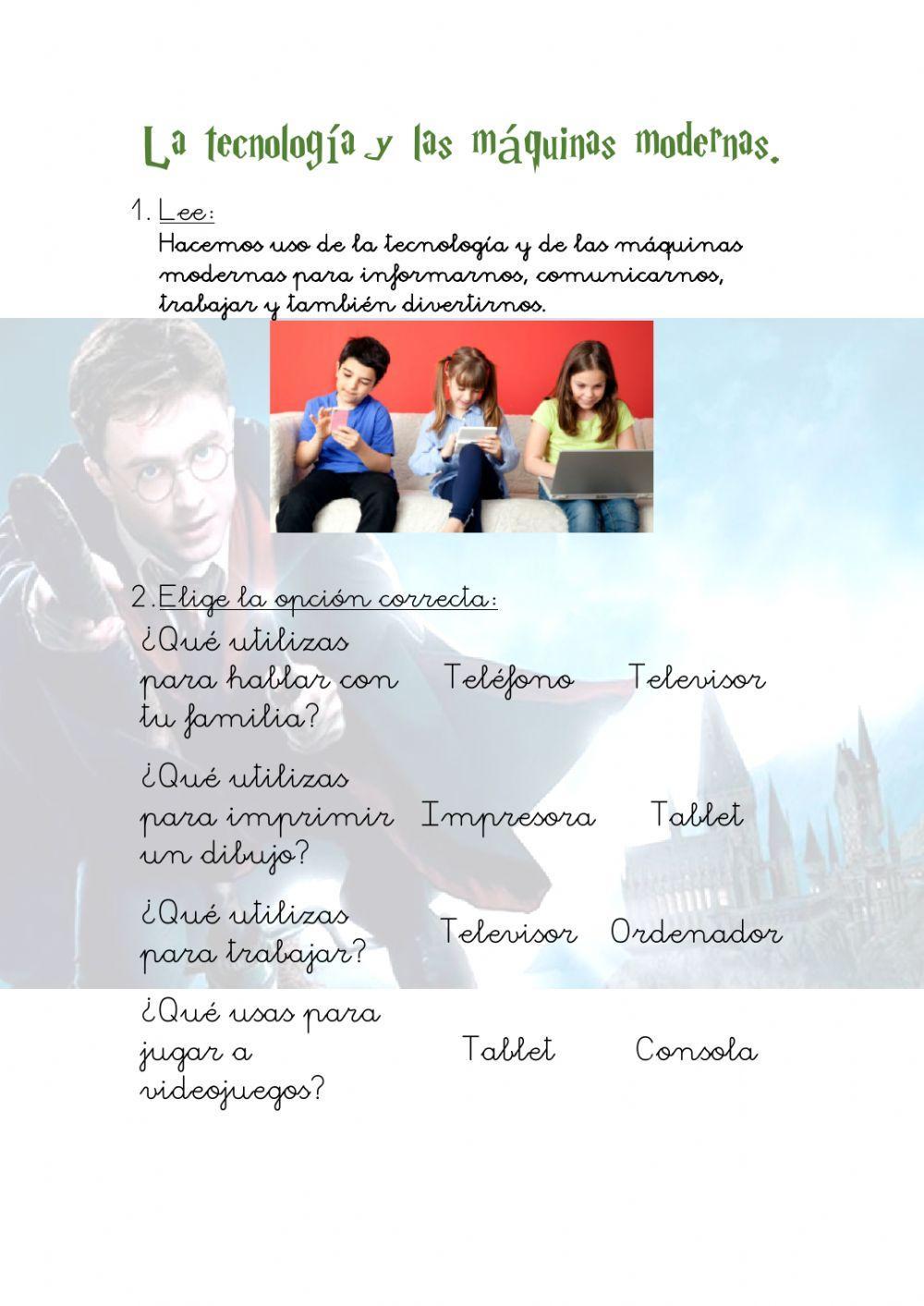 Las máquinas y las nuevas tecnologías