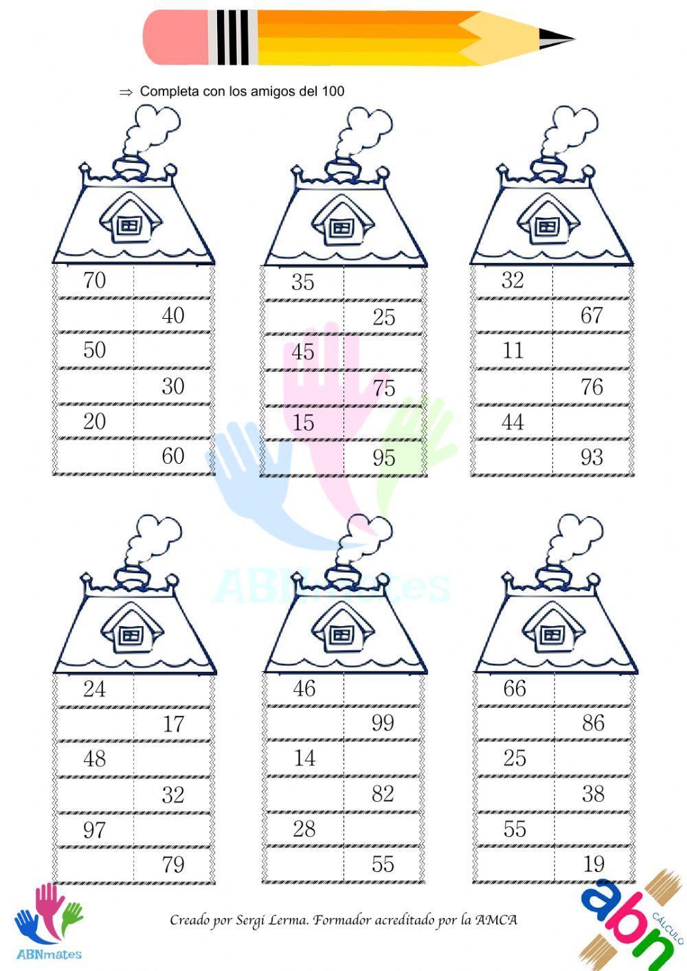 Casitas de descomposición del 100