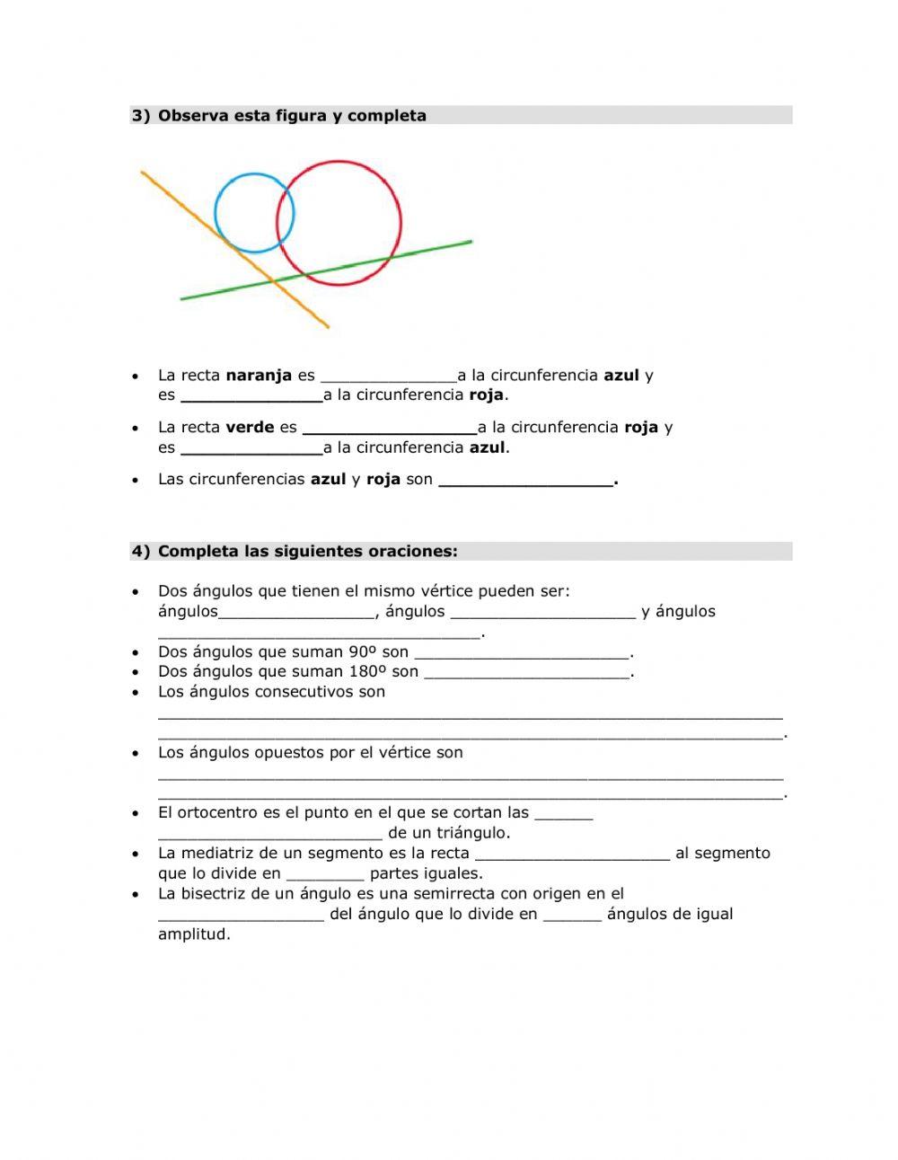 Examen matemáticas Sexto