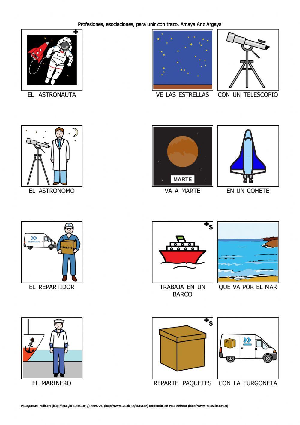 Asociación profesiones