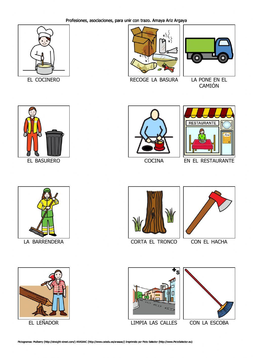 Asociación profesiones