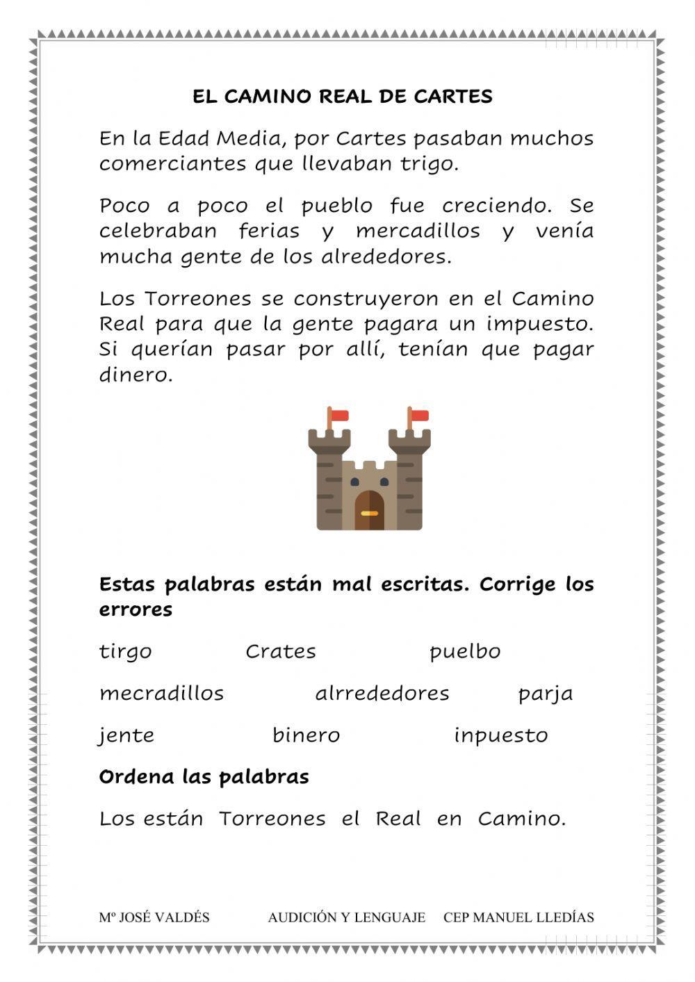 Los torreones de cartes